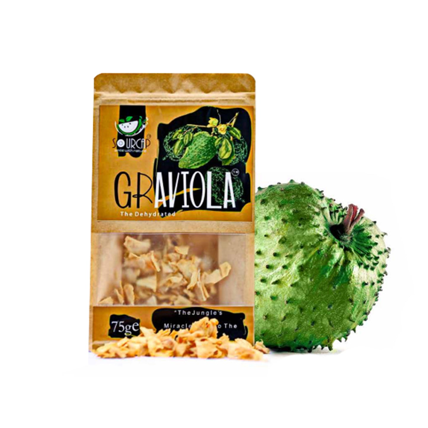 Craquelins croustillants à la graviola CAP Ceylan (75g)