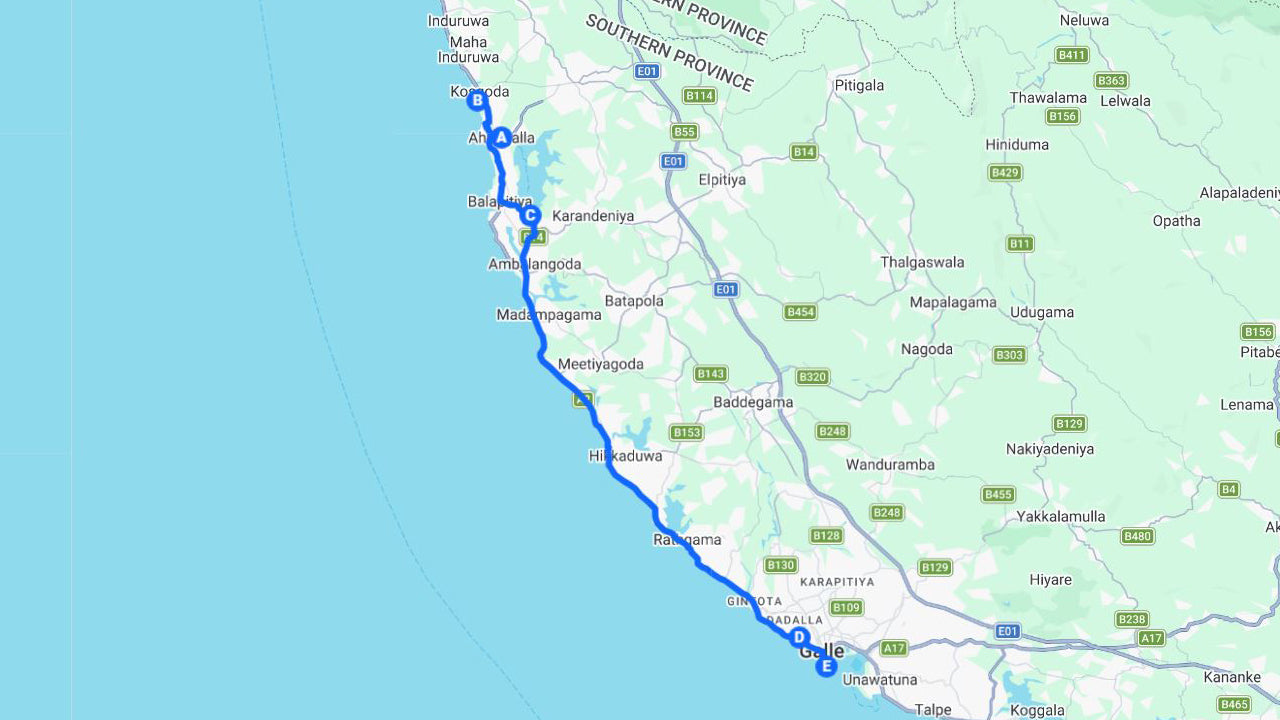 Découvrez les incontournables de la côte sud et profitez d'un safari fluvial au départ d'Ahungalla.