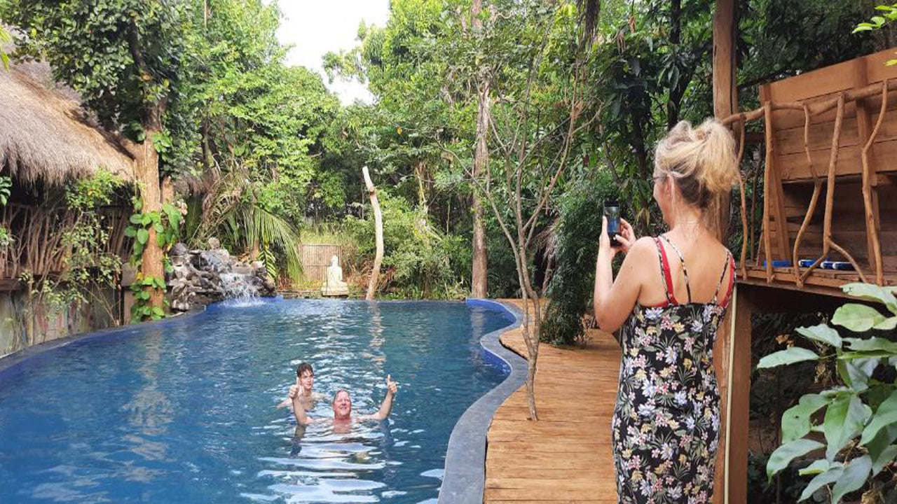 Cabane dans les arbres Habarana Village de Mutu, Habarana