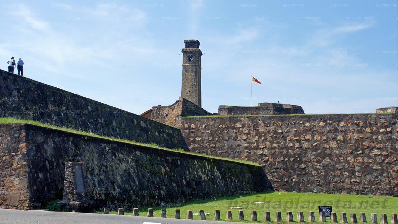Visite guidée du fort de Galle avec billets d'entrée