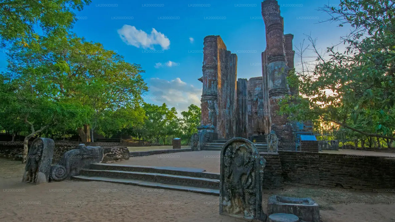 Visite guidée de la vieille ville de Polonnaruwa avec billets d'entrée