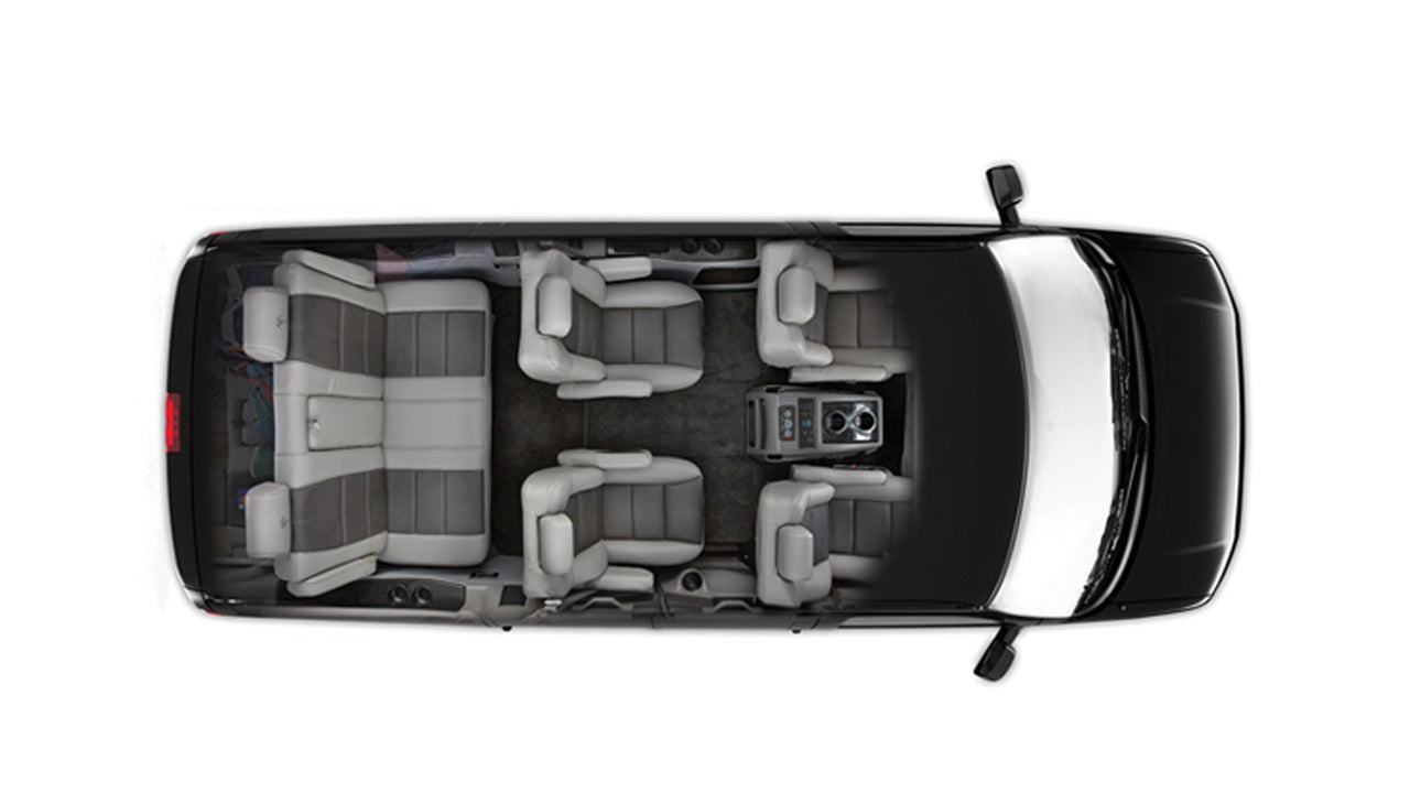 Location de fourgonnette avec chauffeur (standard)