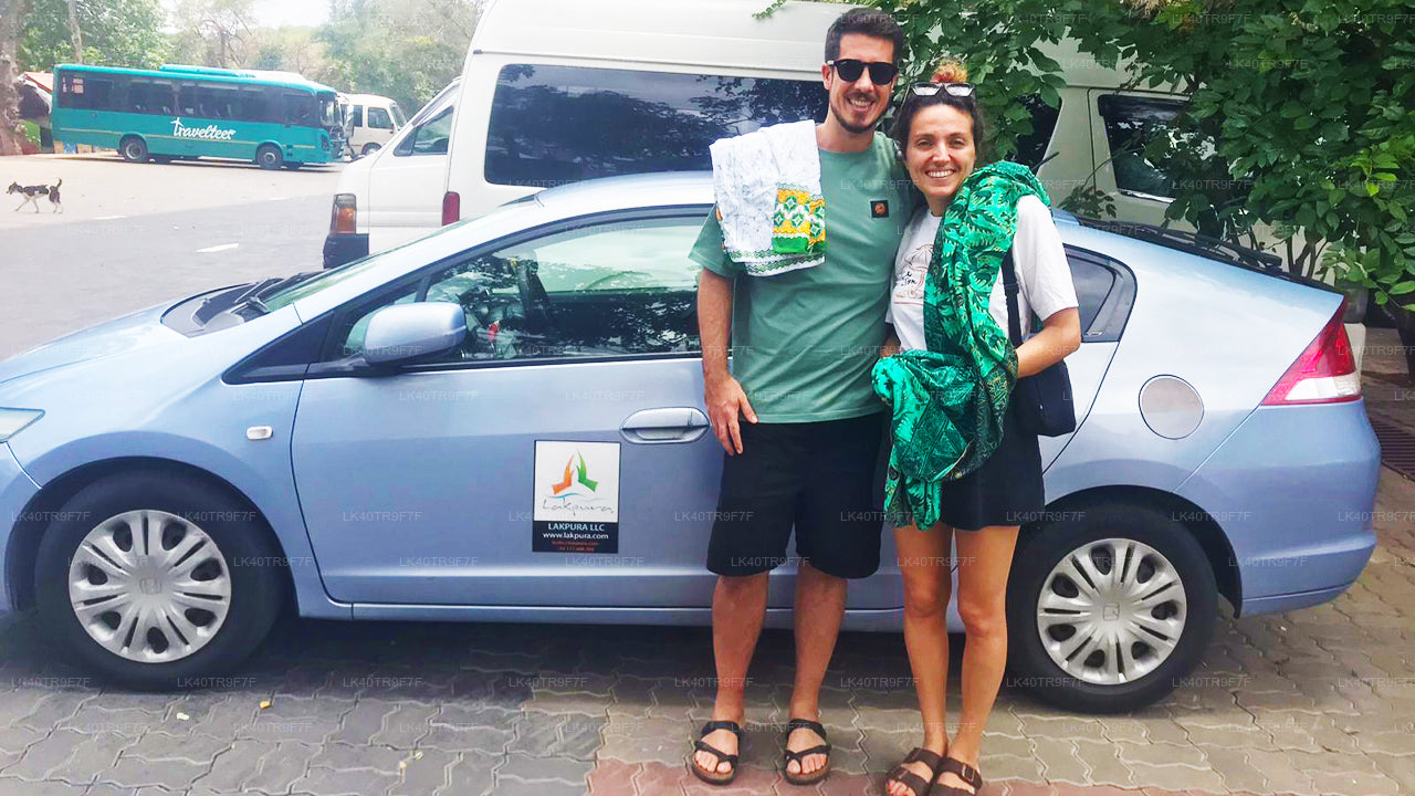 Transfert privé de Colombo à Sigiriya avec arrêts touristiques