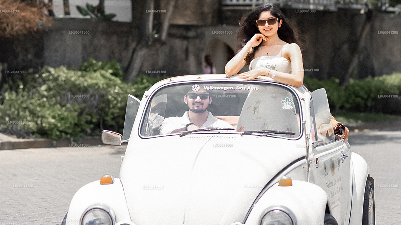 Visite de la ville et de la campagne de Galle en voiture de collection