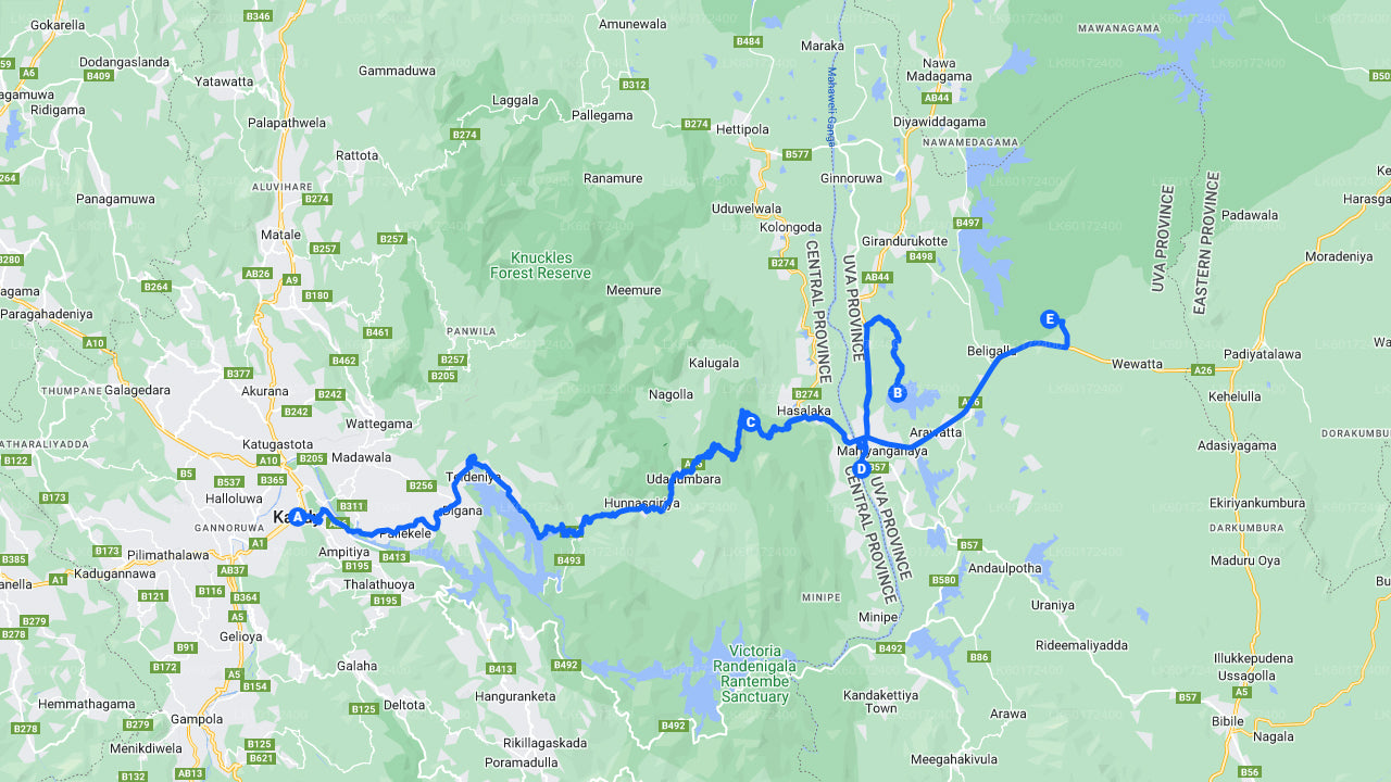 Visite du village aborigène au départ de Kandy