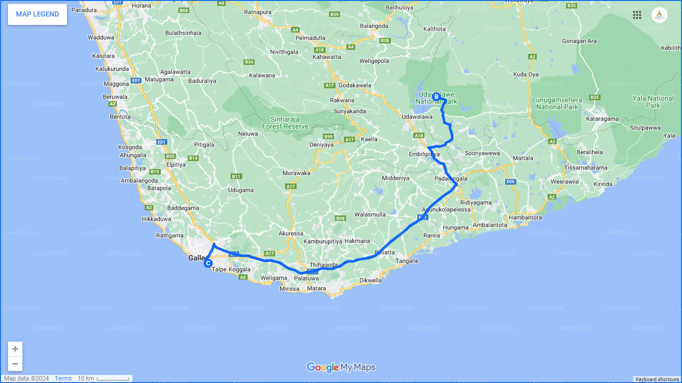 Safari dans le parc national d'Udawalawe depuis Unawatuna