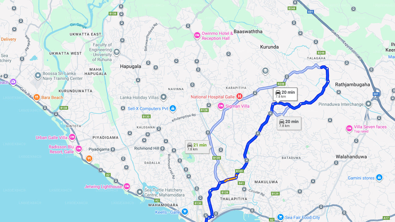 Atelier traditionnel de pierres précieuses et de bijoux de Galle