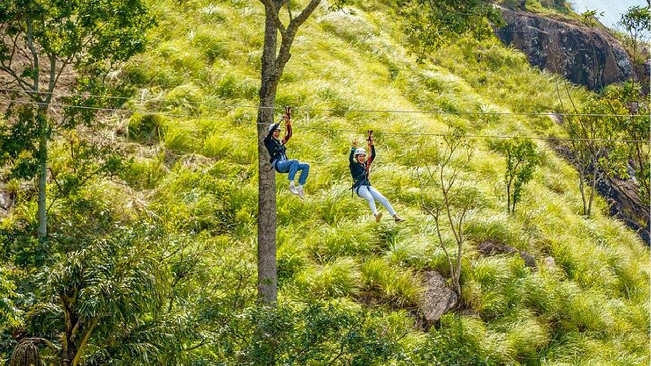 Little Adam's Peak Hike and Zip-lining from Ella