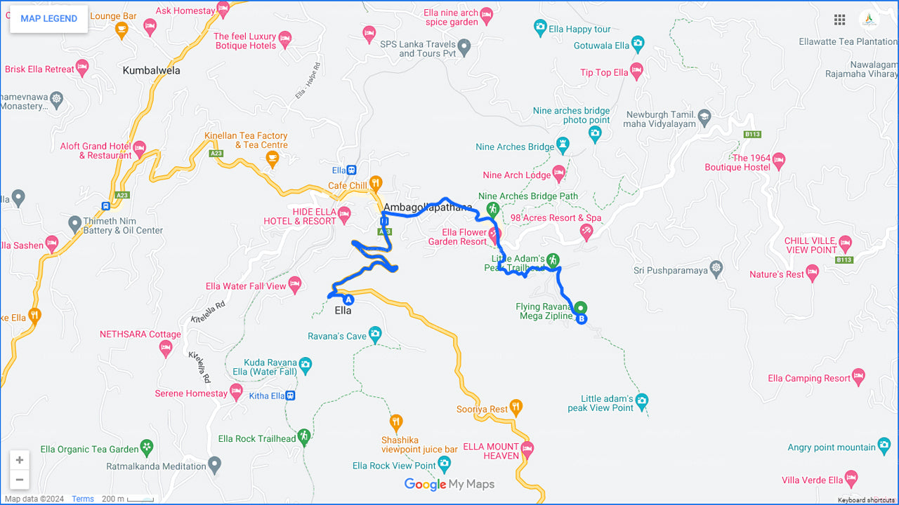 Flying Ravana Mega Zipline d'Ella