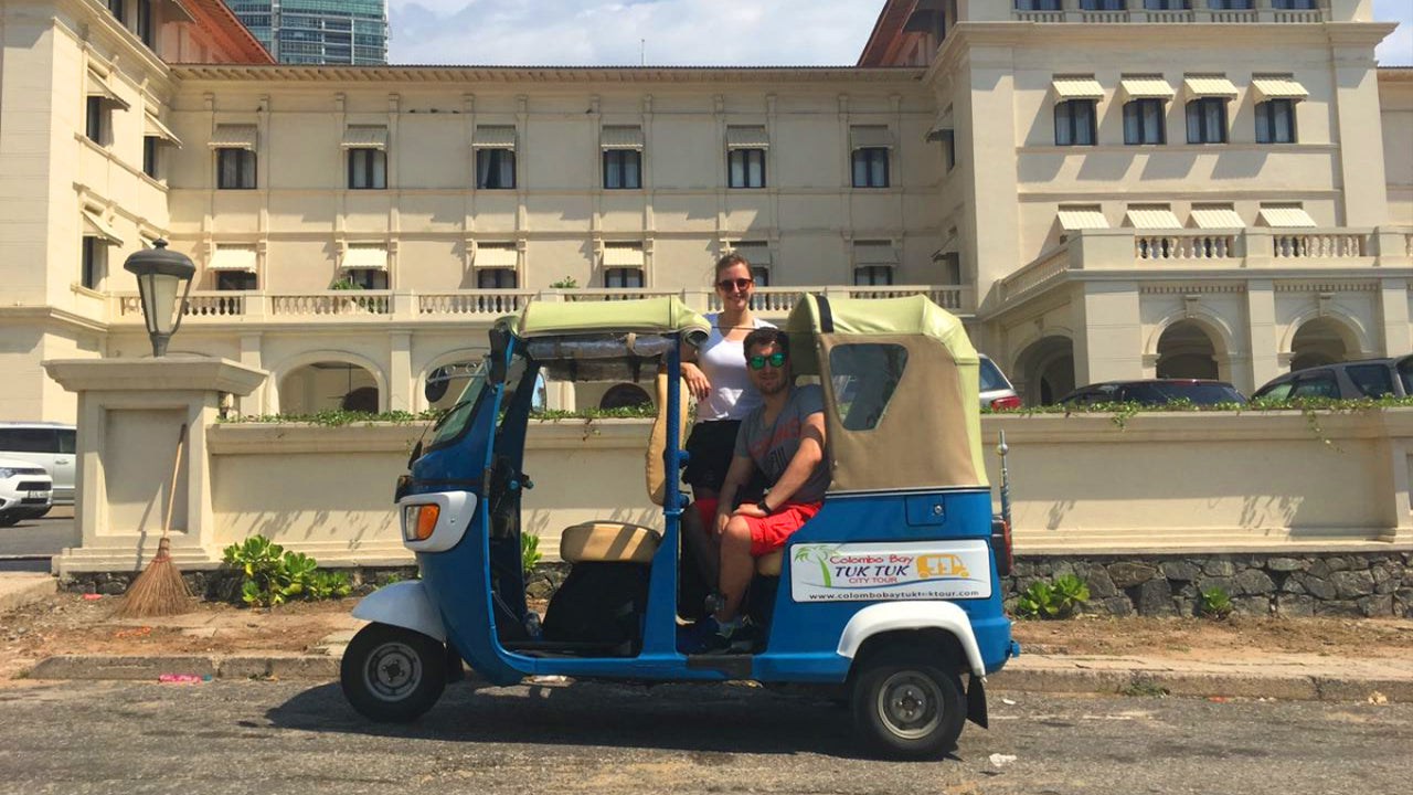 Aventure en tuk-tuk à Colombo