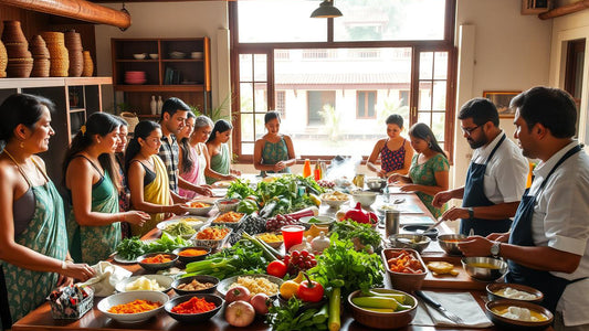 Visite du marché et cours de cuisine sri-lankaise à Unawatuna