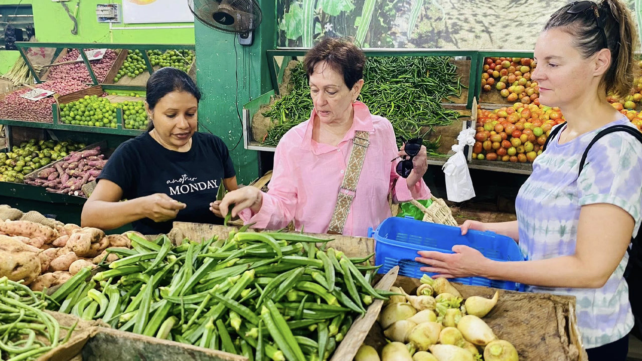 Visite du marché et cours de cuisine au départ de Colombo
