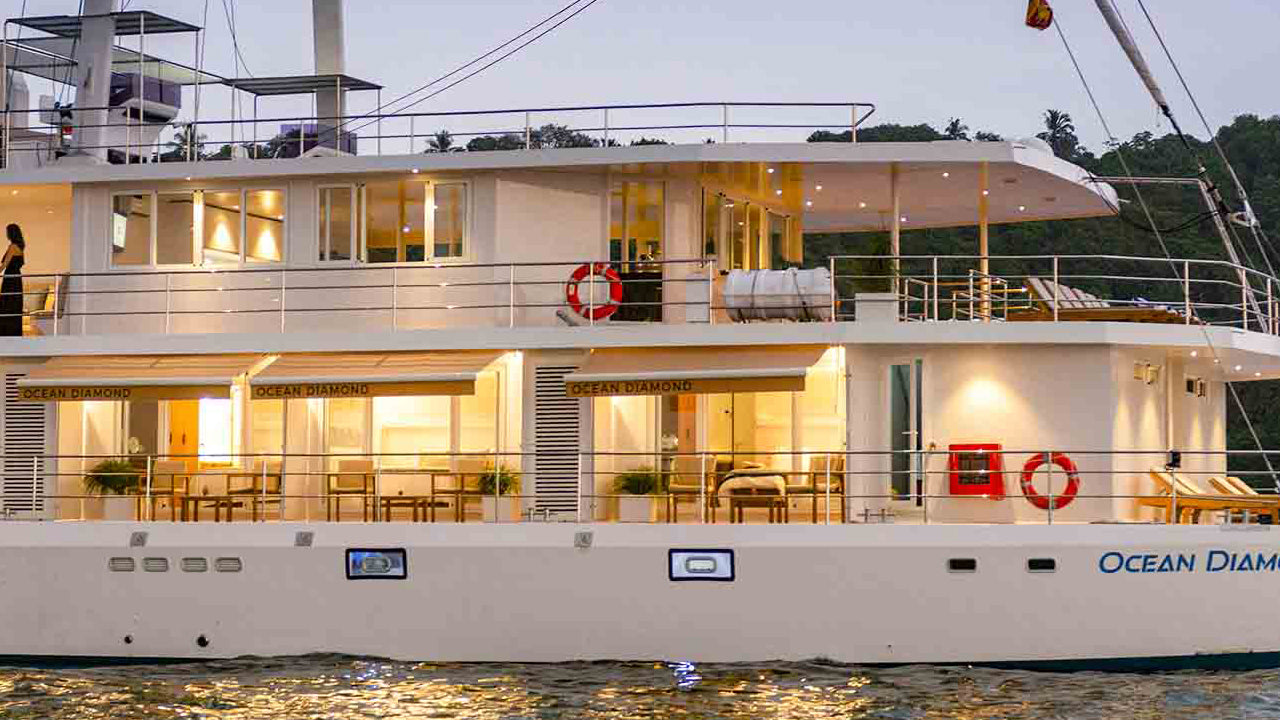 Croisière d'une nuit au départ de Mirissa à bord de l'Ocean Diamond