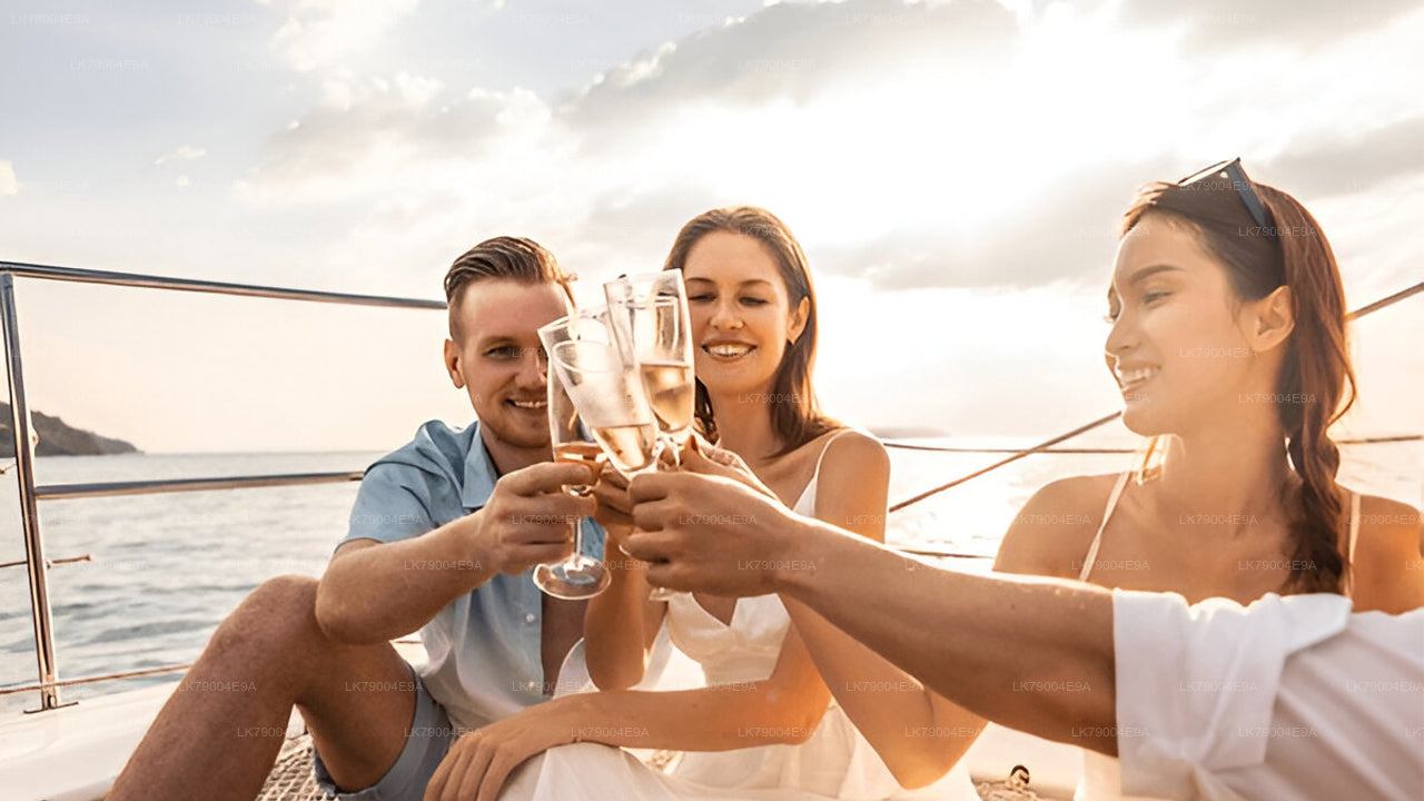 Croisière partagée de 3 heures au coucher du soleil au départ de Galle