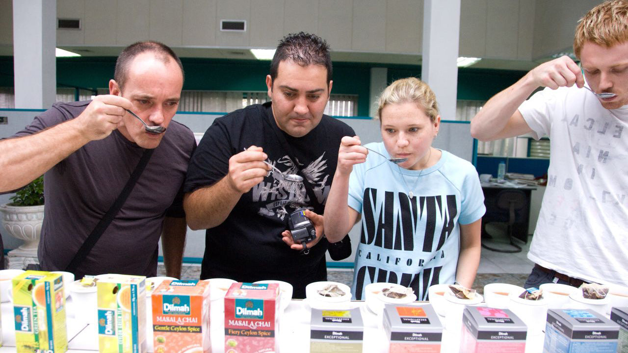 Dégustation de thé de Ceylan à Colombo