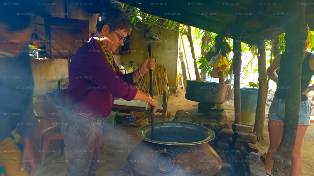 Expérience de traitement du caillé à Tissamaharama