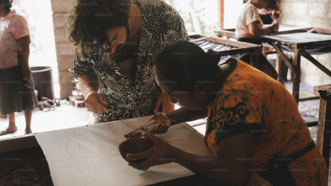 Batik Making Experience from Koggala