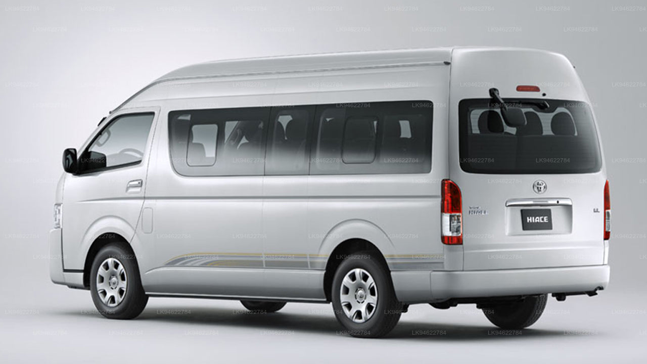 Location de fourgonnette (grande) avec chauffeur