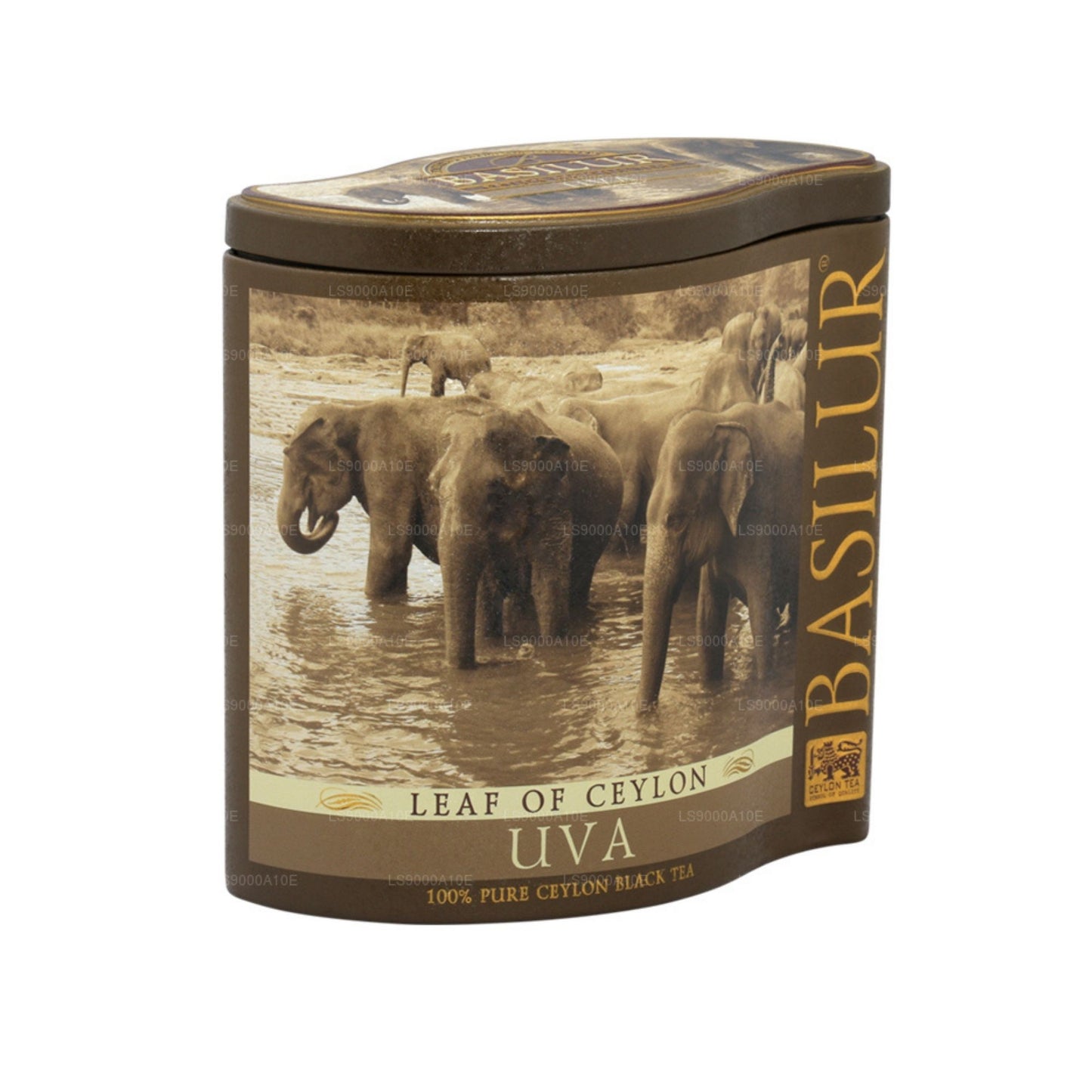 Boîte à feuilles de basilic de Ceylan « Uva » (100 g)