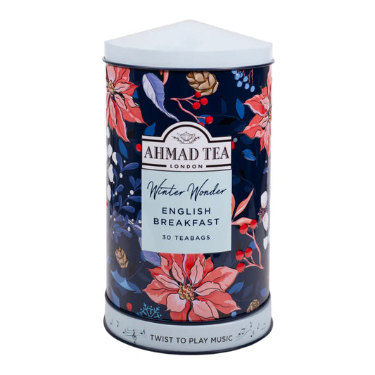 Ahmad Tea Winter Wonder Musical Caddy (60g) 30 Tea Bags