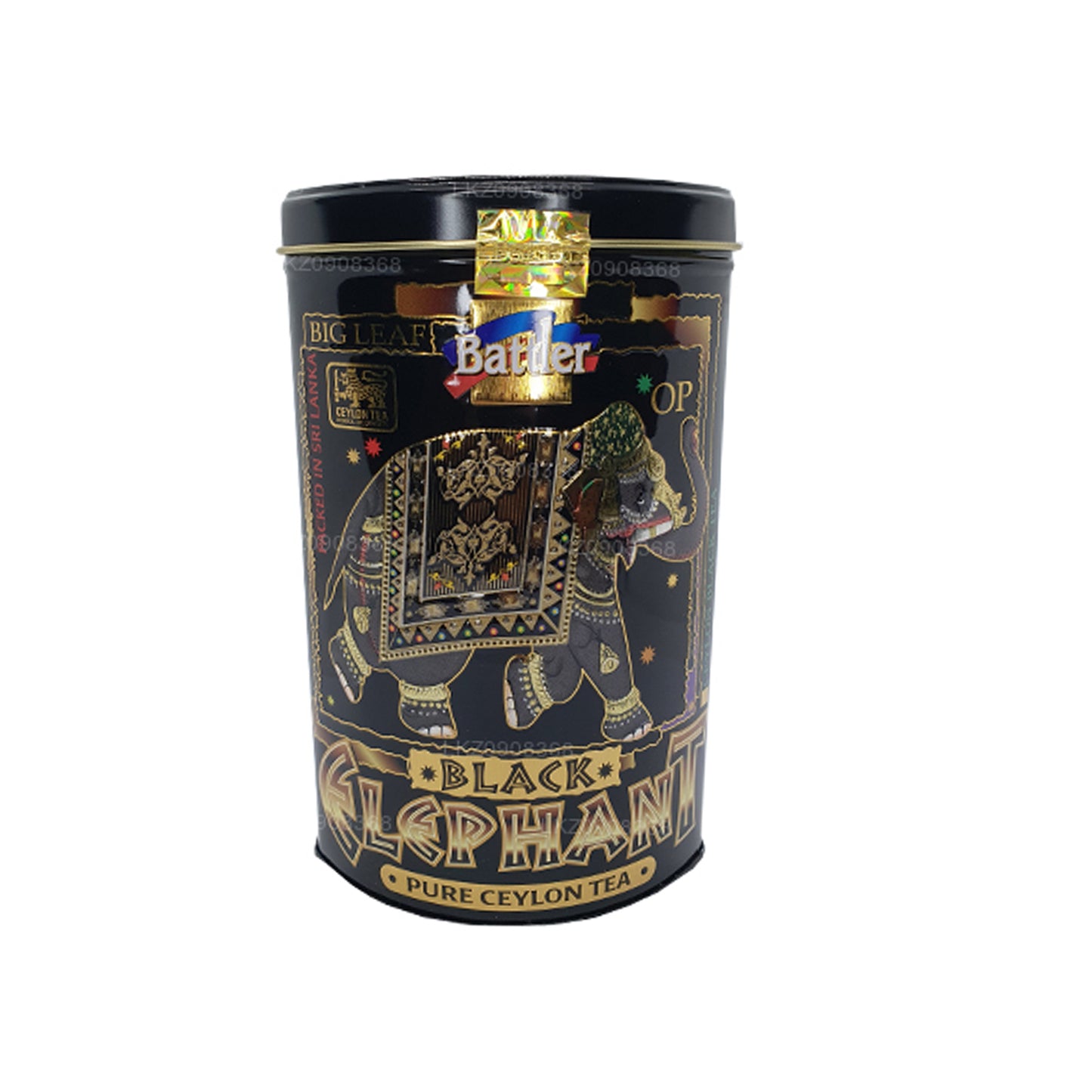 Boîte en étain Battler Black Elephant OP (100 g)