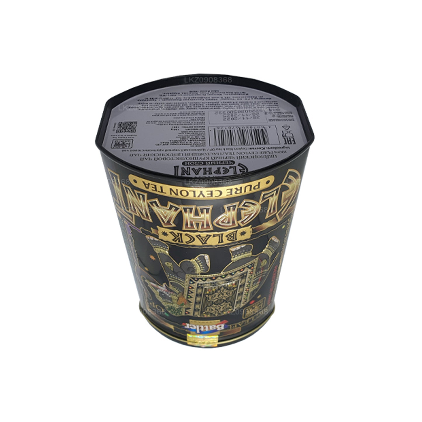 Boîte en étain Battler Black Elephant OP (100 g)