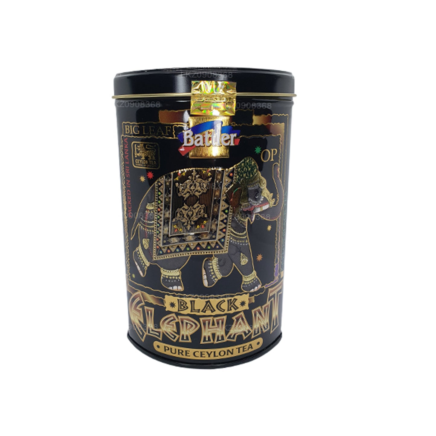 Boîte en étain Battler Black Elephant OP (100 g)