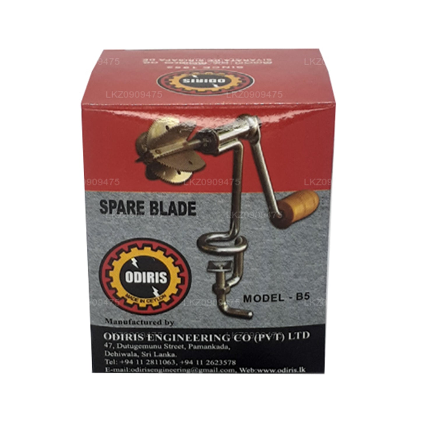 Lame de rechange pour grattoir à noix de coco Odiris