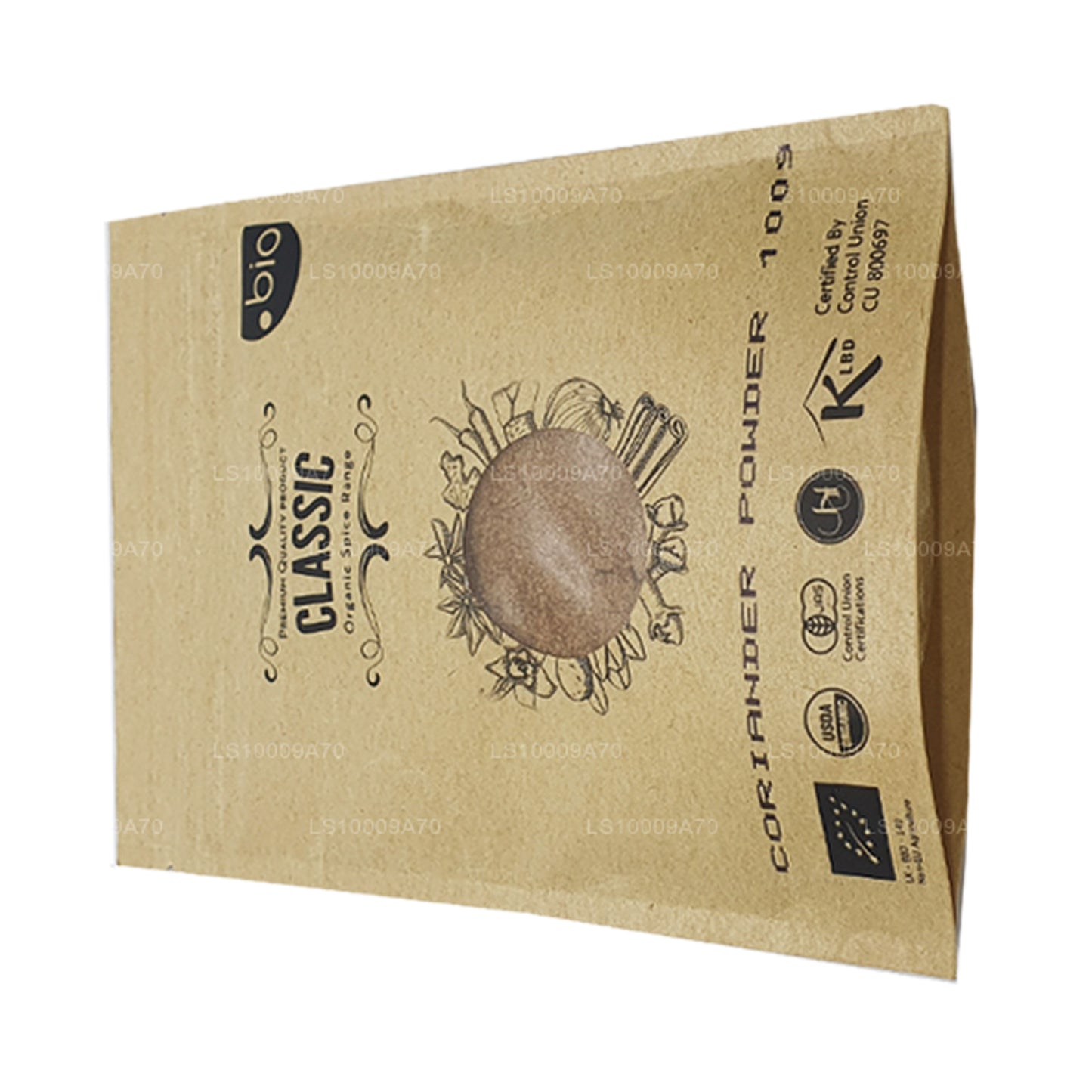 Poudre de coriandre biologique Lakpura