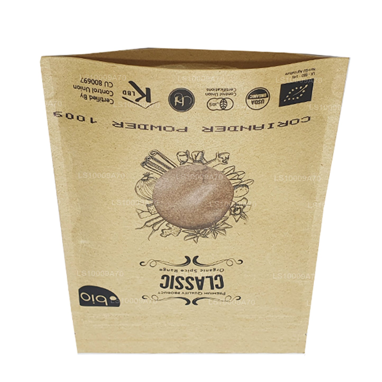 Poudre de coriandre biologique Lakpura