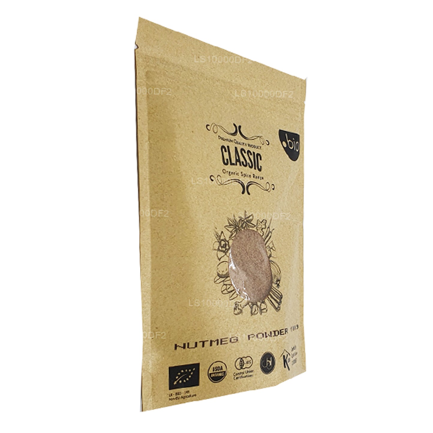 Poudre de muscade biologique Lakpura