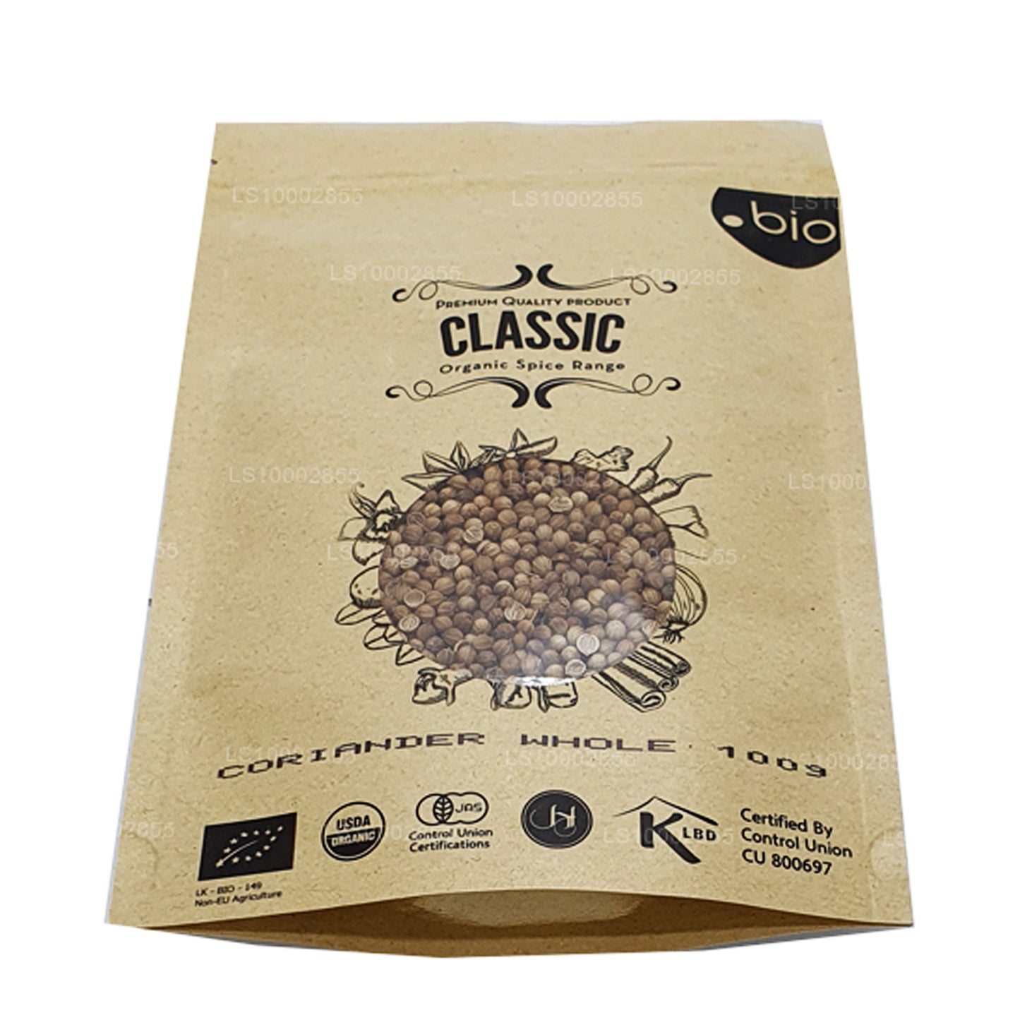 Coriandre entière biologique Lakpura