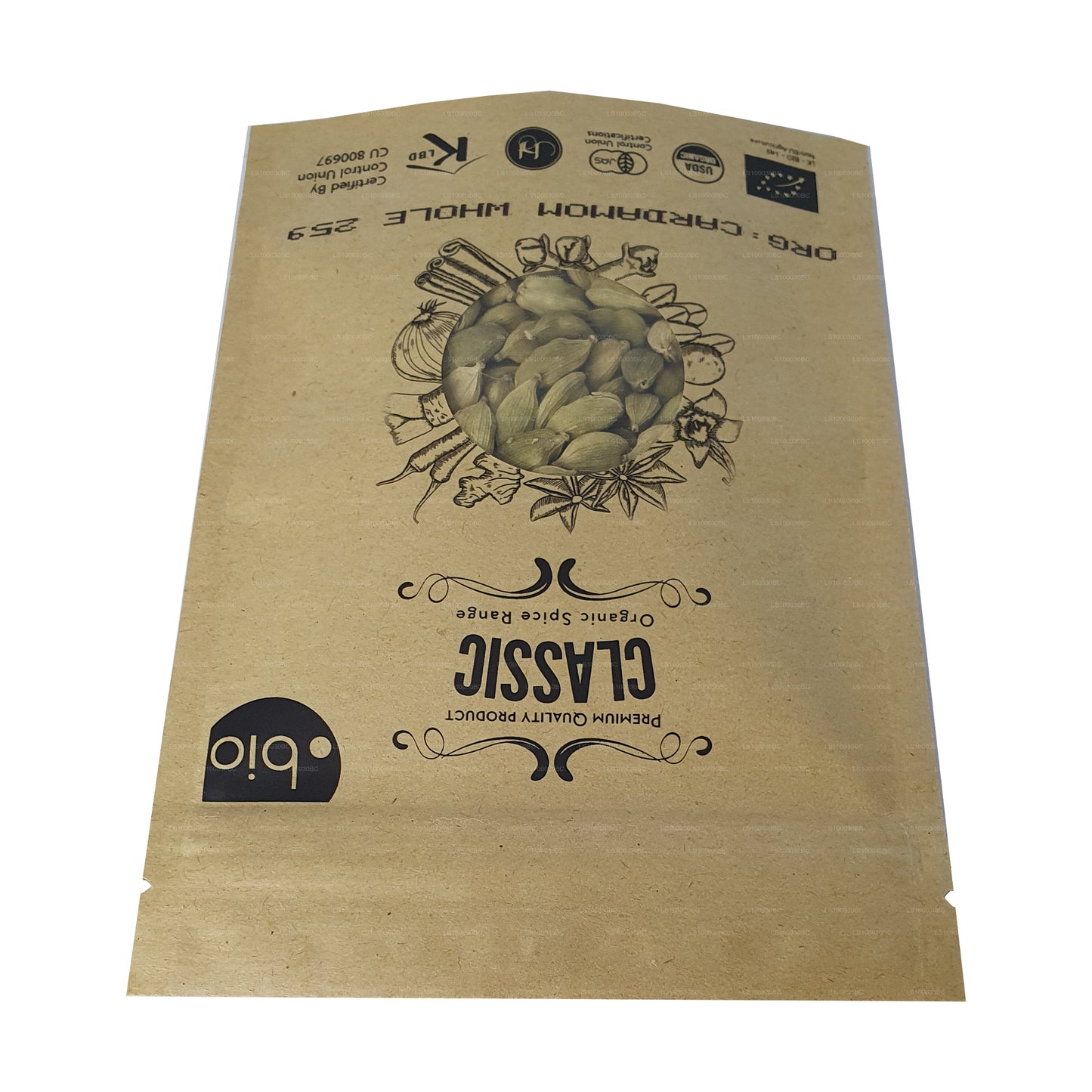 Gousses de cardamome biologique Lakpura