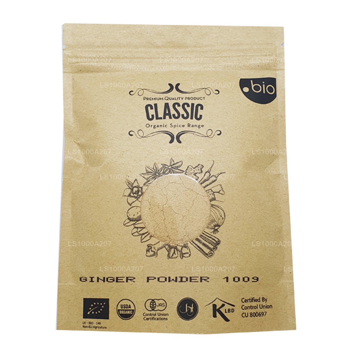 Poudre de gingembre biologique Lakpura