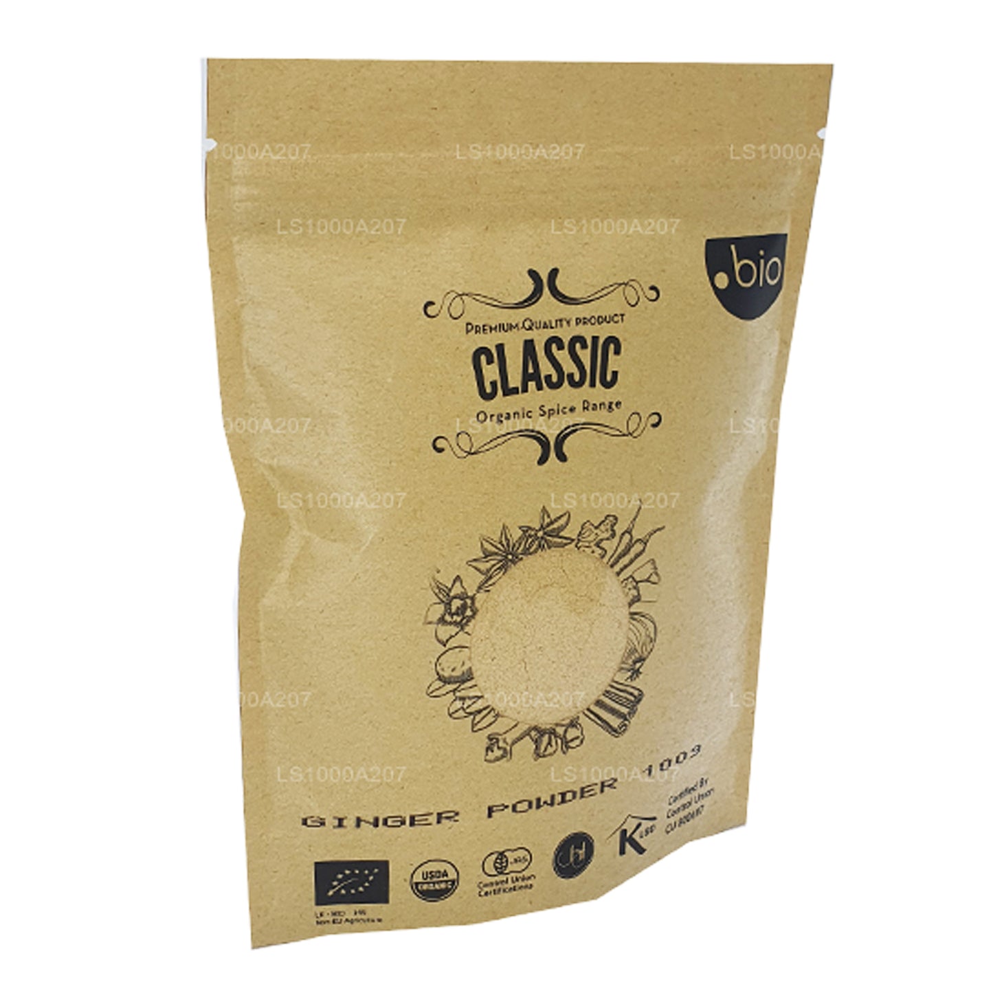 Poudre de gingembre biologique Lakpura