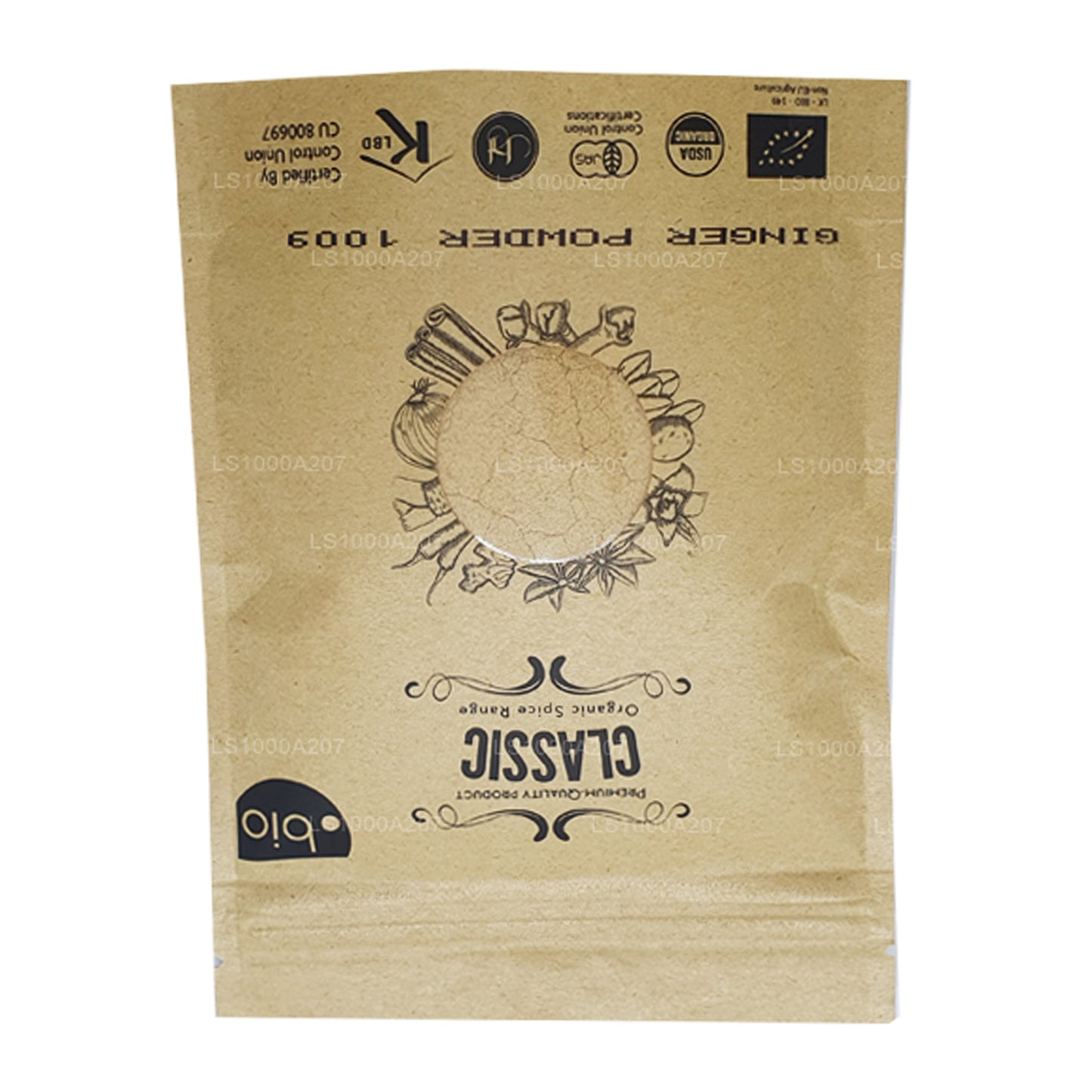 Poudre de gingembre biologique Lakpura