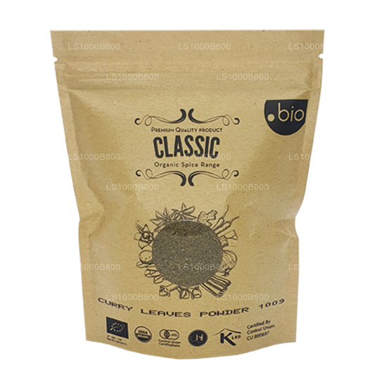 Poudre de feuilles de curry biologique Lakpura