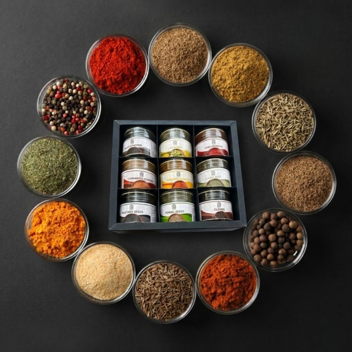 Lakpura® Ceylon Spice Gift Set (9-Piece)