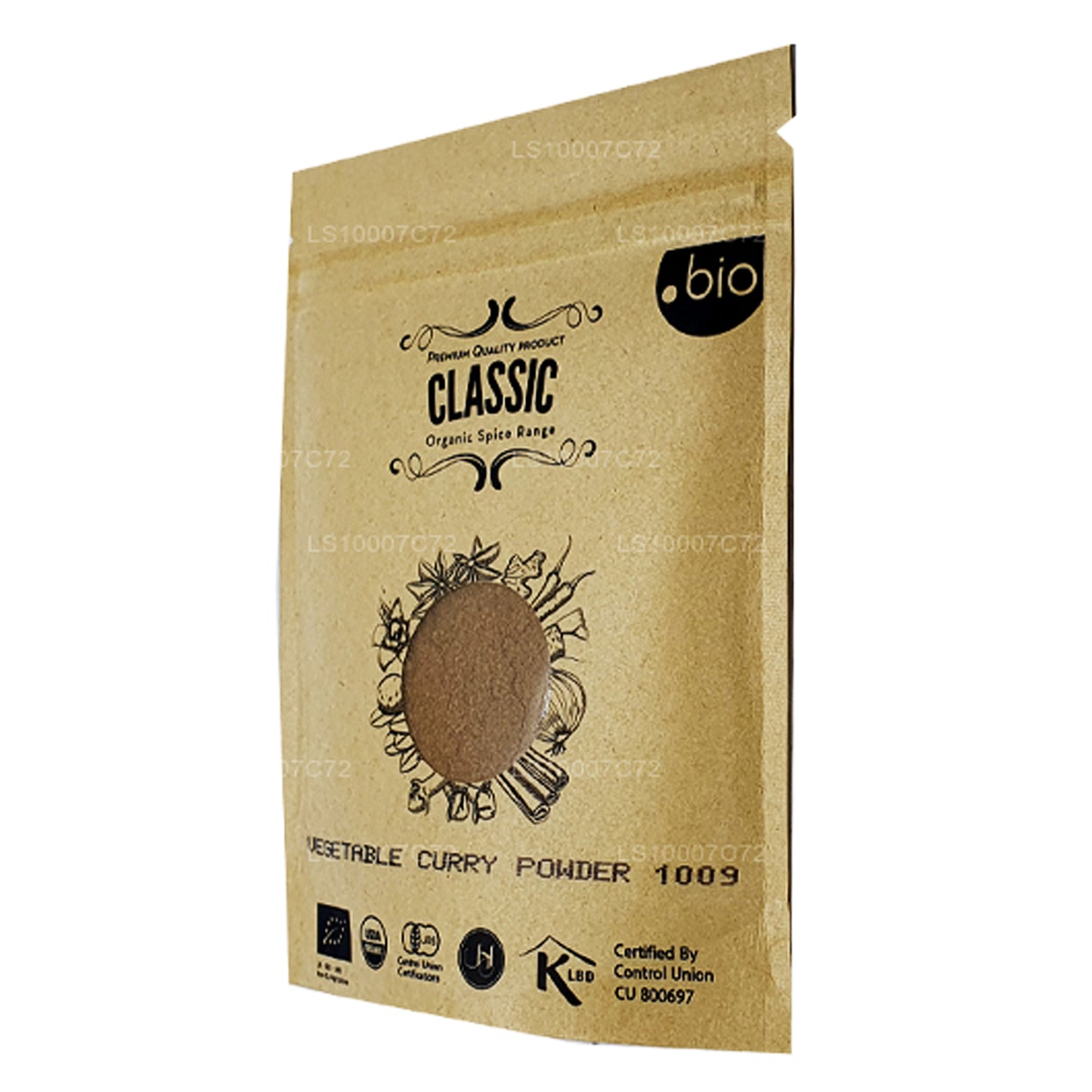 Poudre de curry de légumes biologique Lakpura