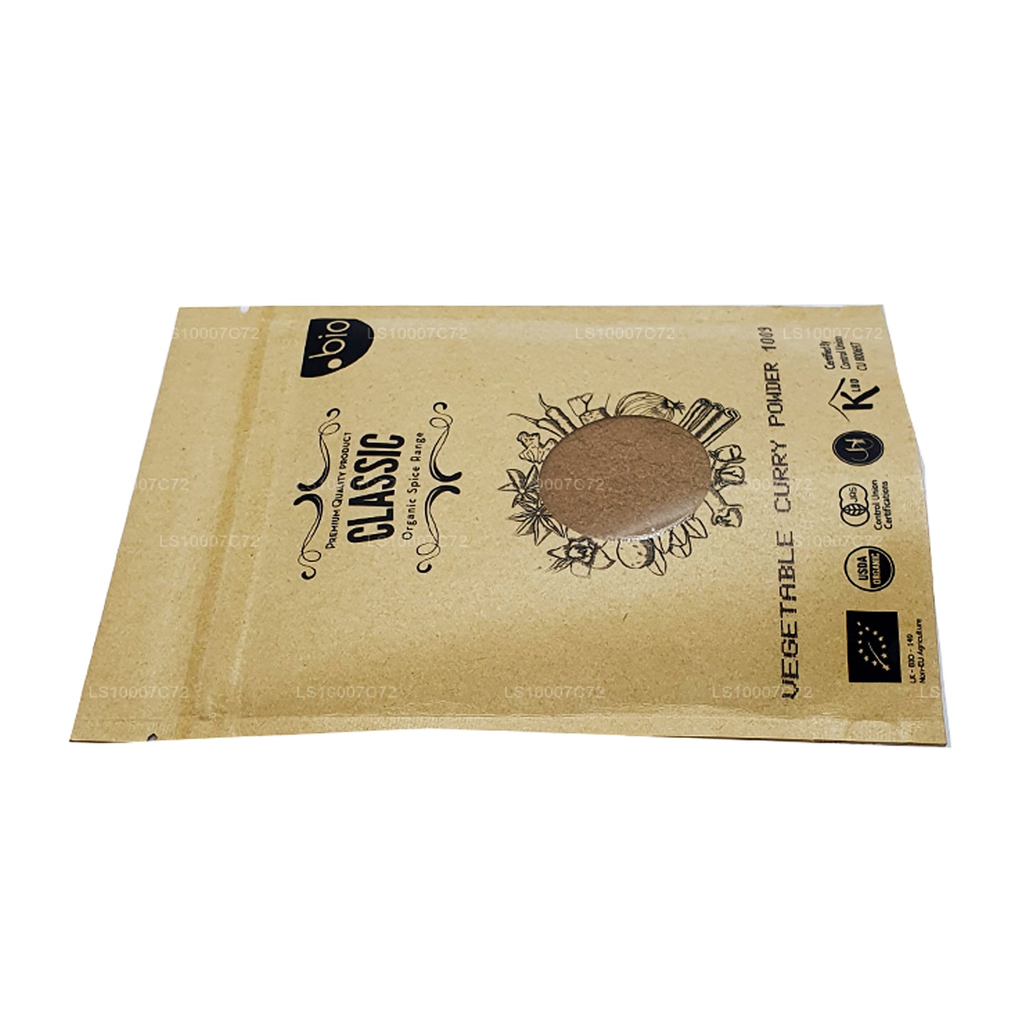 Poudre de curry de légumes biologique Lakpura