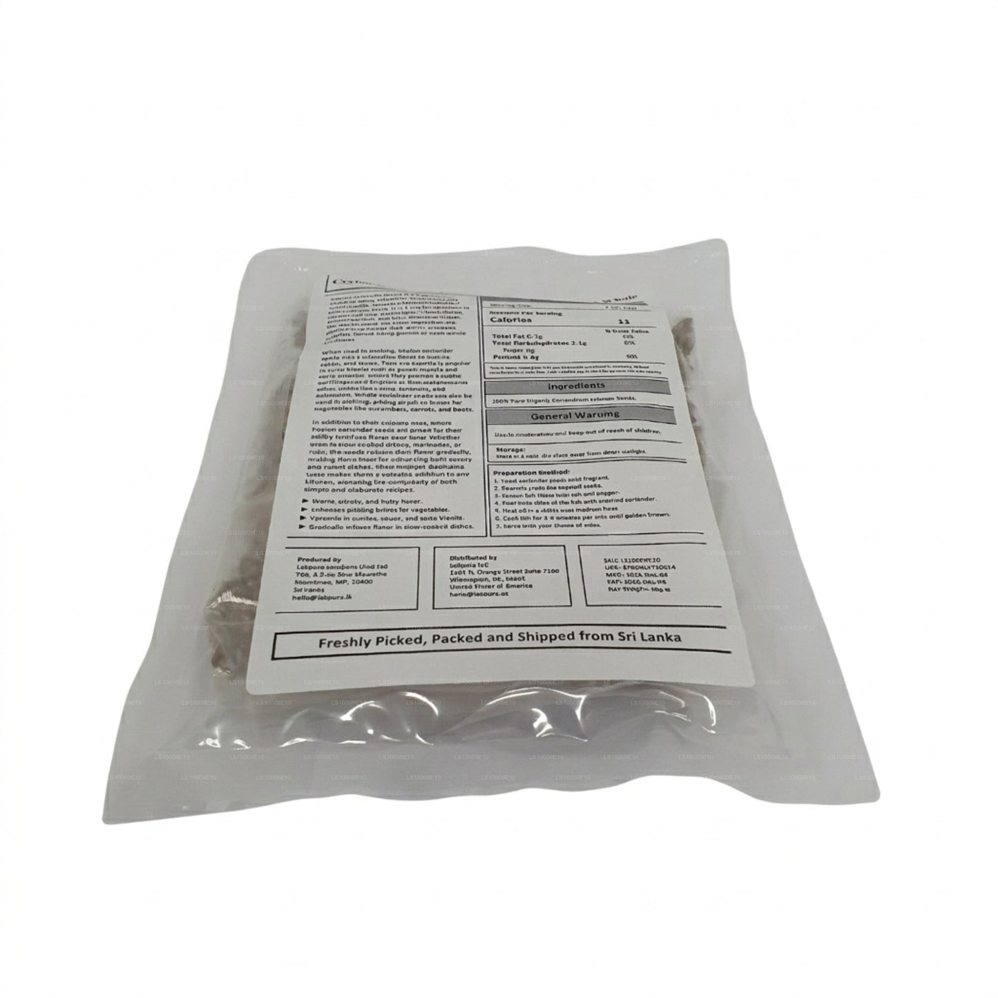 Graines de coriandre entières Lakpura®