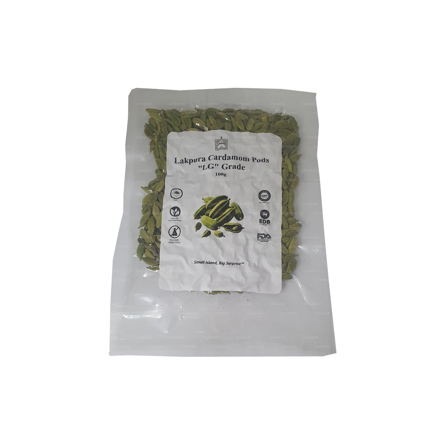 Gousses de cardamome Lakpura (100 g)