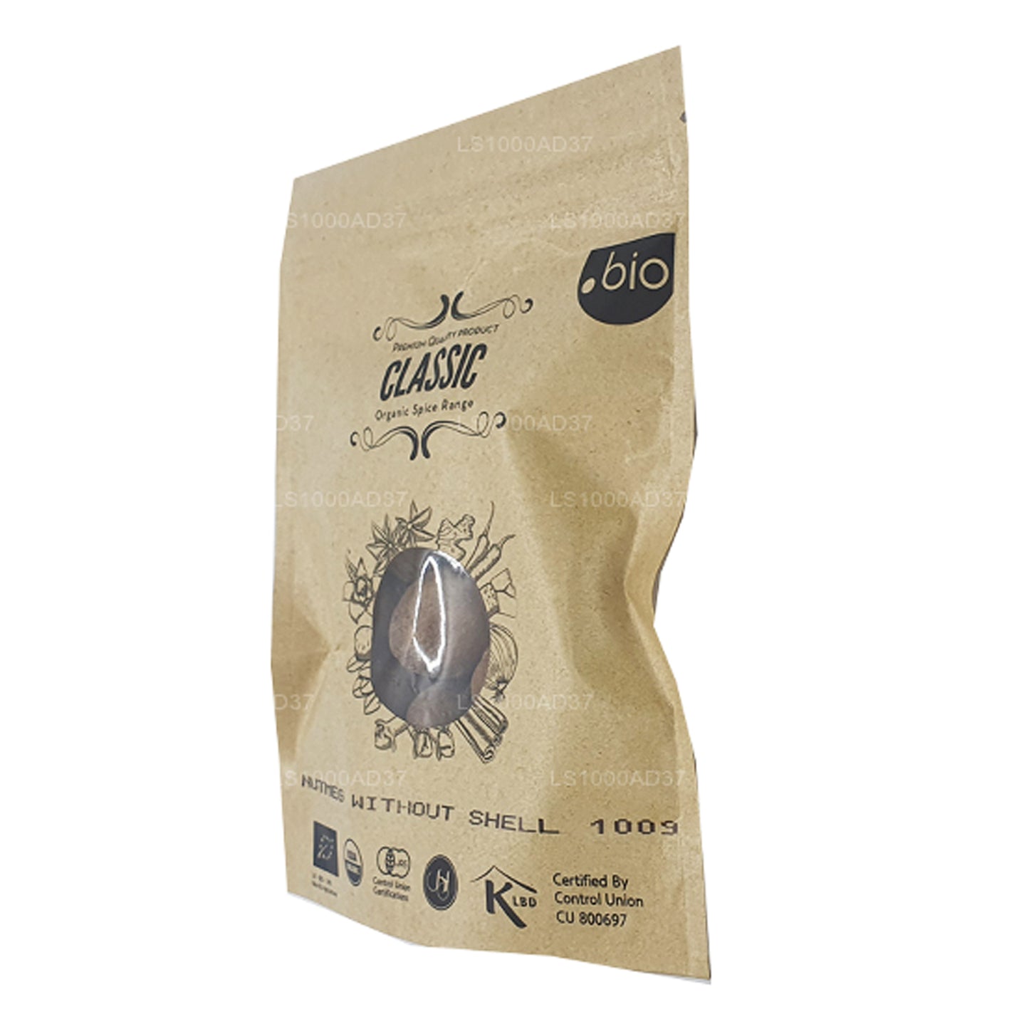 Noix de muscade biologique Lakpura sans coque