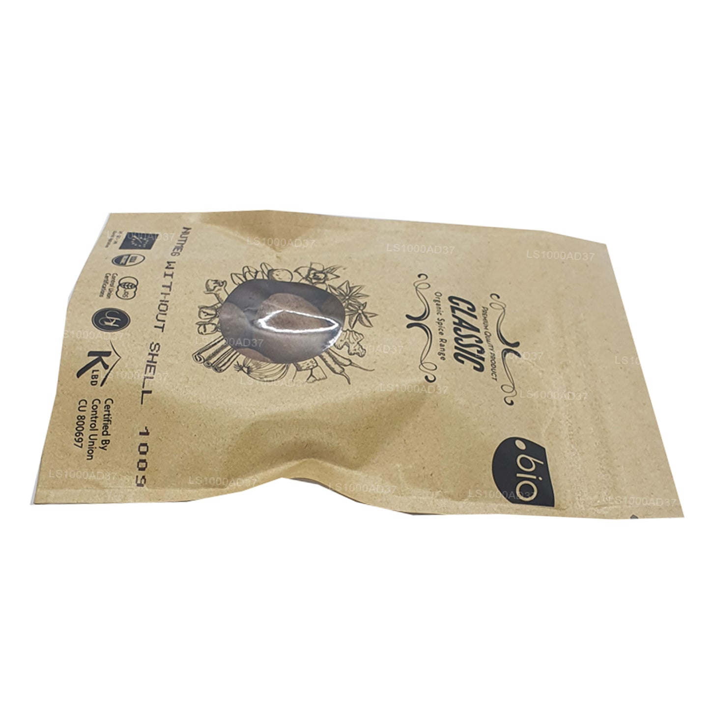 Noix de muscade biologique Lakpura sans coque