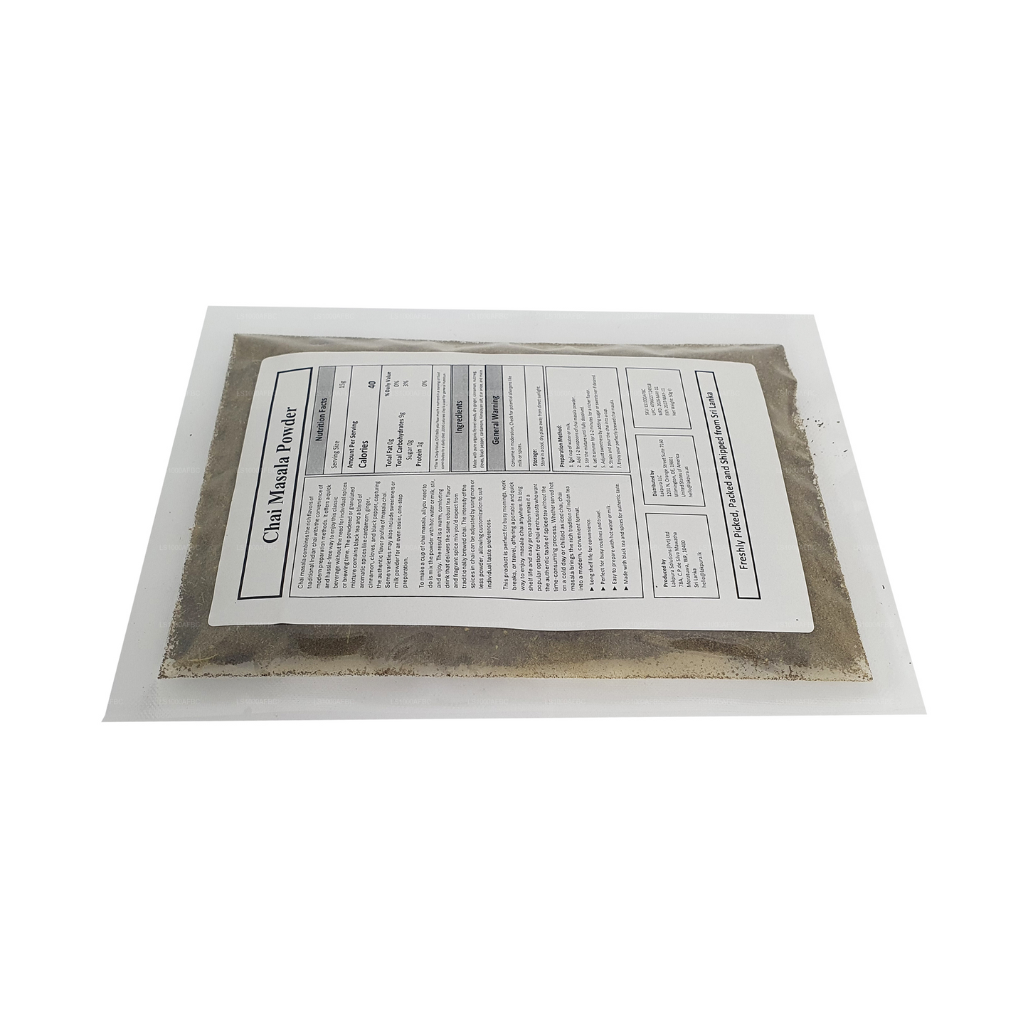 Lakpura Chai Masala en poudre (100 g)