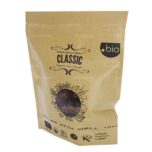 Noix de muscade biologique Lakpura avec coque