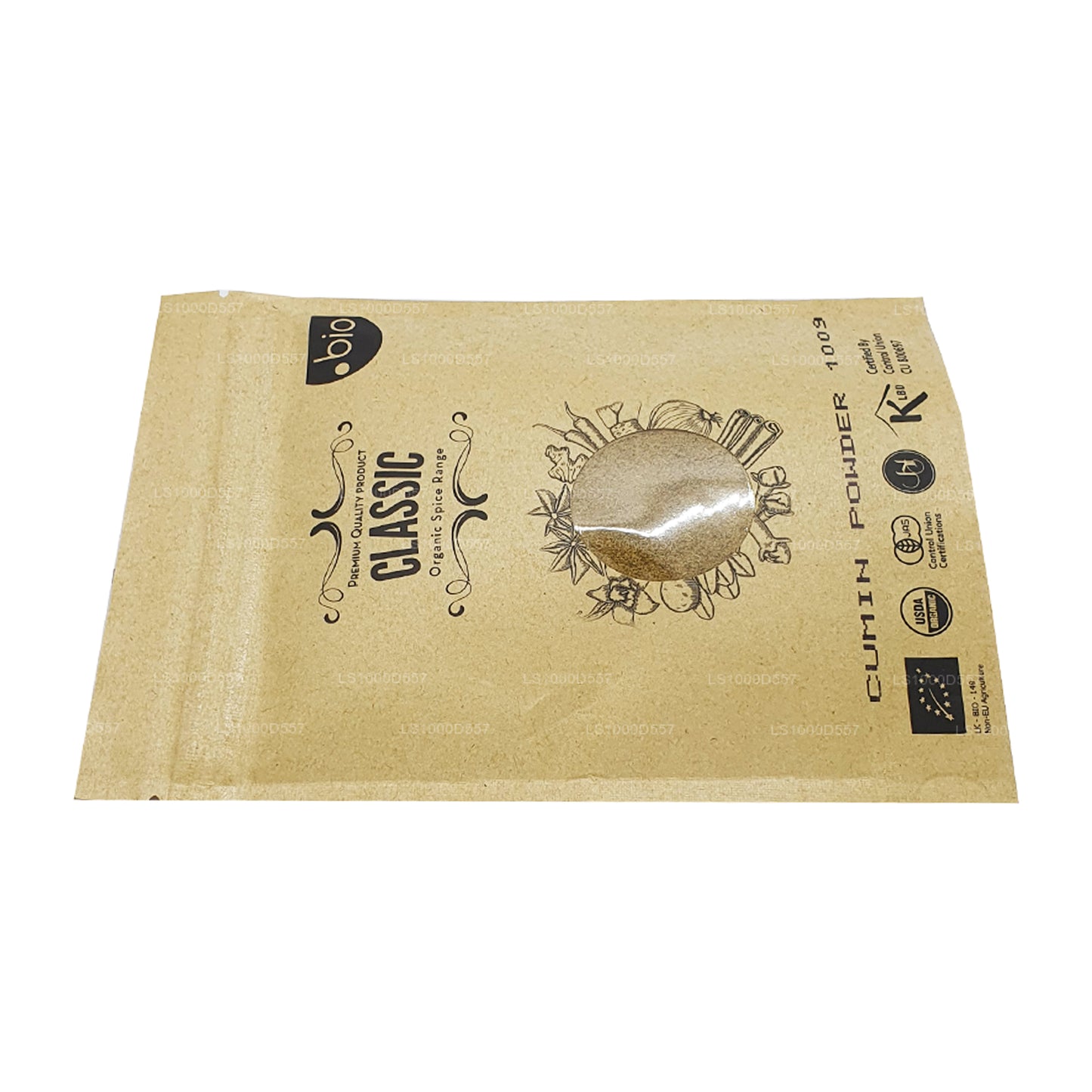 Graines de cumin biologiques Lakpura en poudre