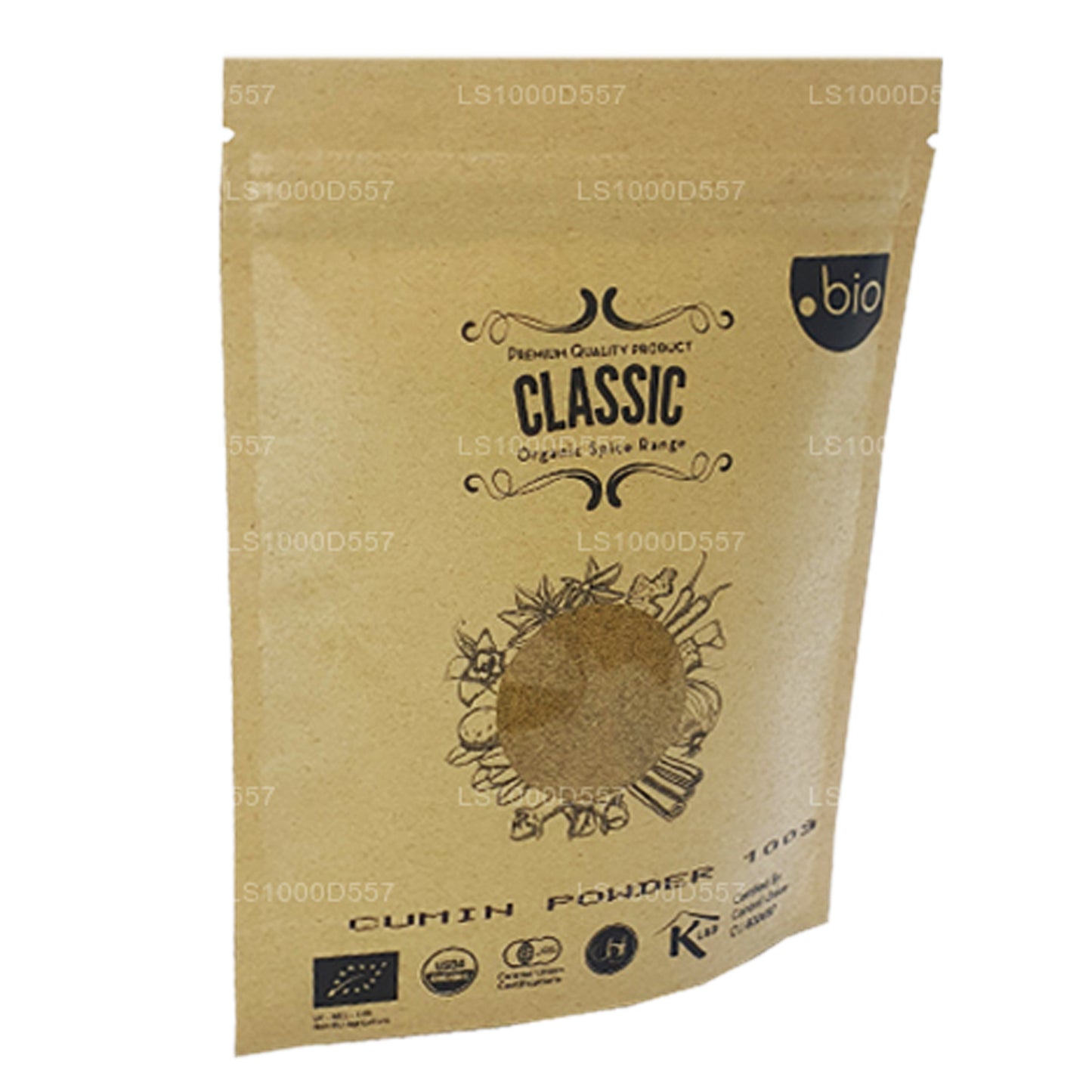 Graines de cumin biologiques Lakpura en poudre