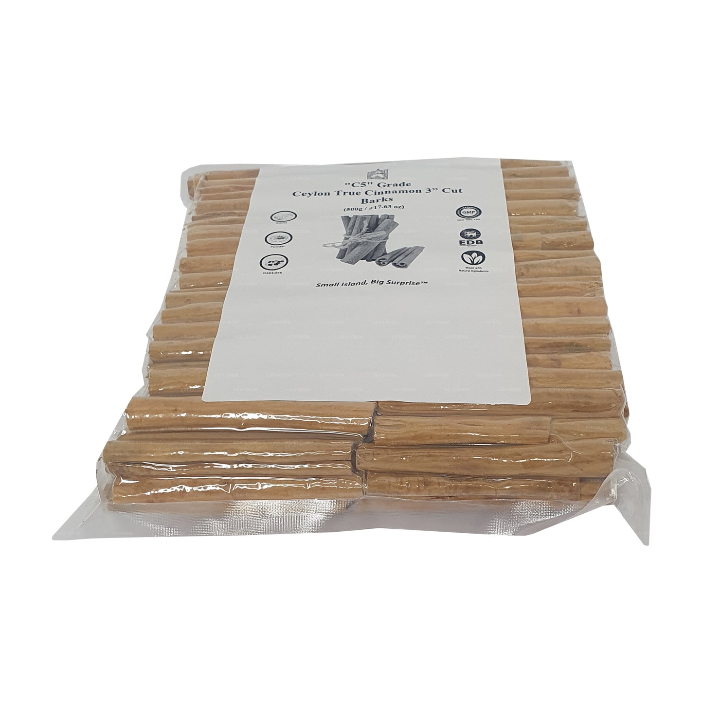Paquet d'écorces à la cannelle véritable de Ceylan de qualité « C5 » de Lakpura