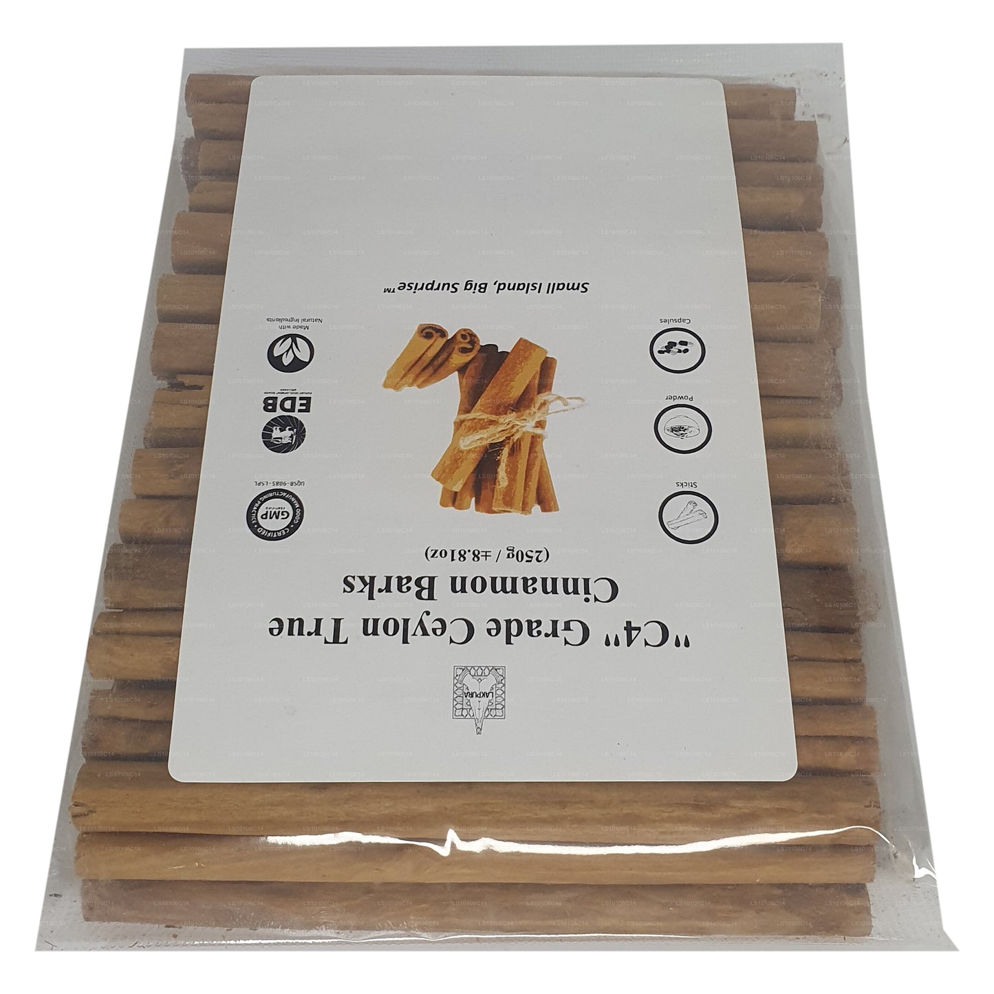 Lot d'écorces à la cannelle véritable de Ceylan de qualité « C4 » de Lakpura